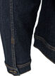 Veste en jean classique avec surpiq&ucirc;res contrastantes, Bleu, Packshot image number 3