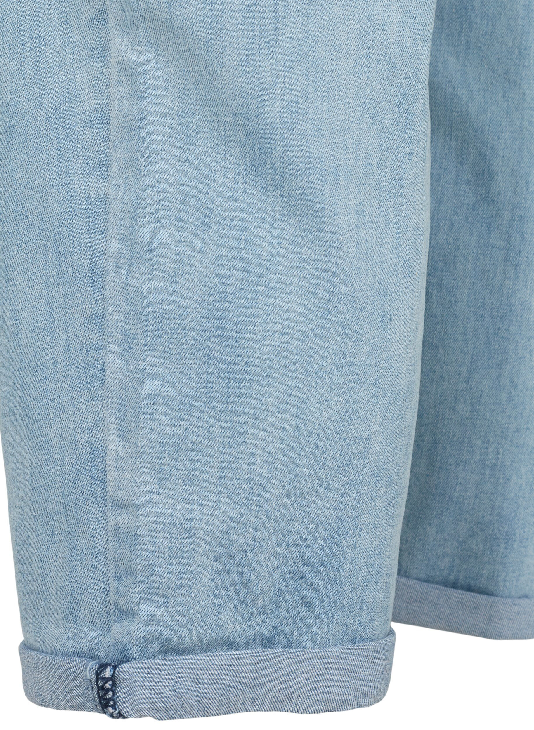 ZizziJean 7/8 retrouss&eacute; et taille haute, Bleu Clair, Packshot image number 3