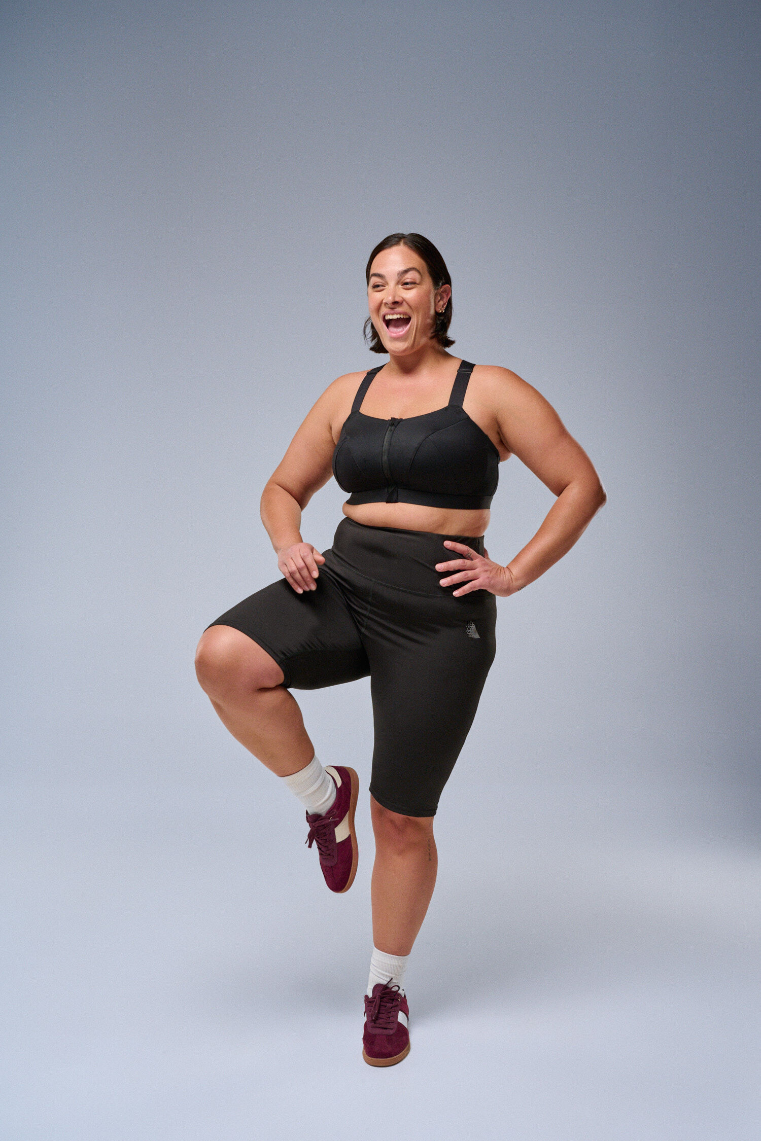 Zizzi Soutien-gorge de sport &agrave; maintien &eacute;lev&eacute;, , Model