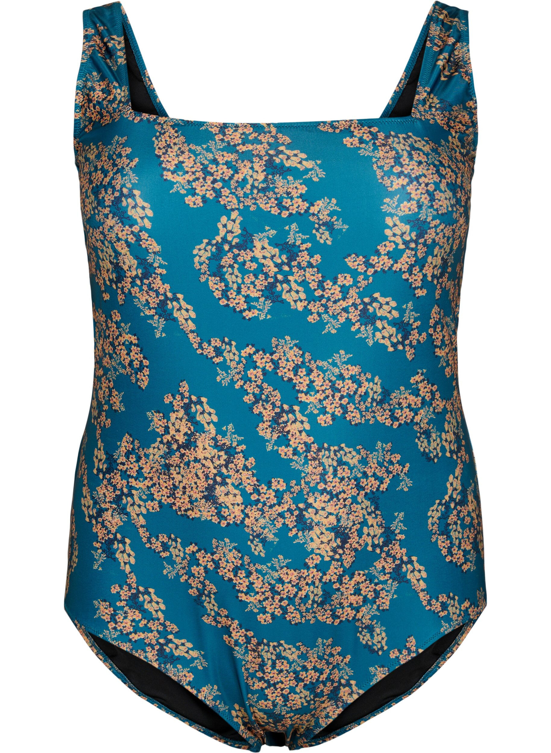 Zizzi Maillot de bain &agrave; imprim&eacute; floral, Zebra Flower, Packshot image number 0