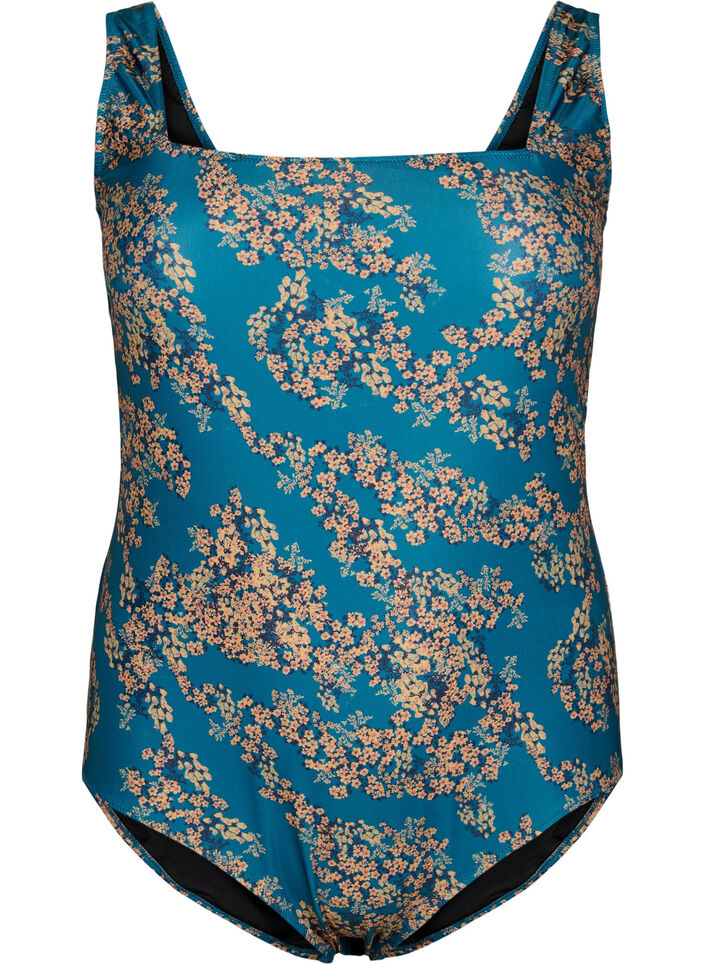 Maillot de bain à imprimé floral, Zebra Flower, Packshot image number 0