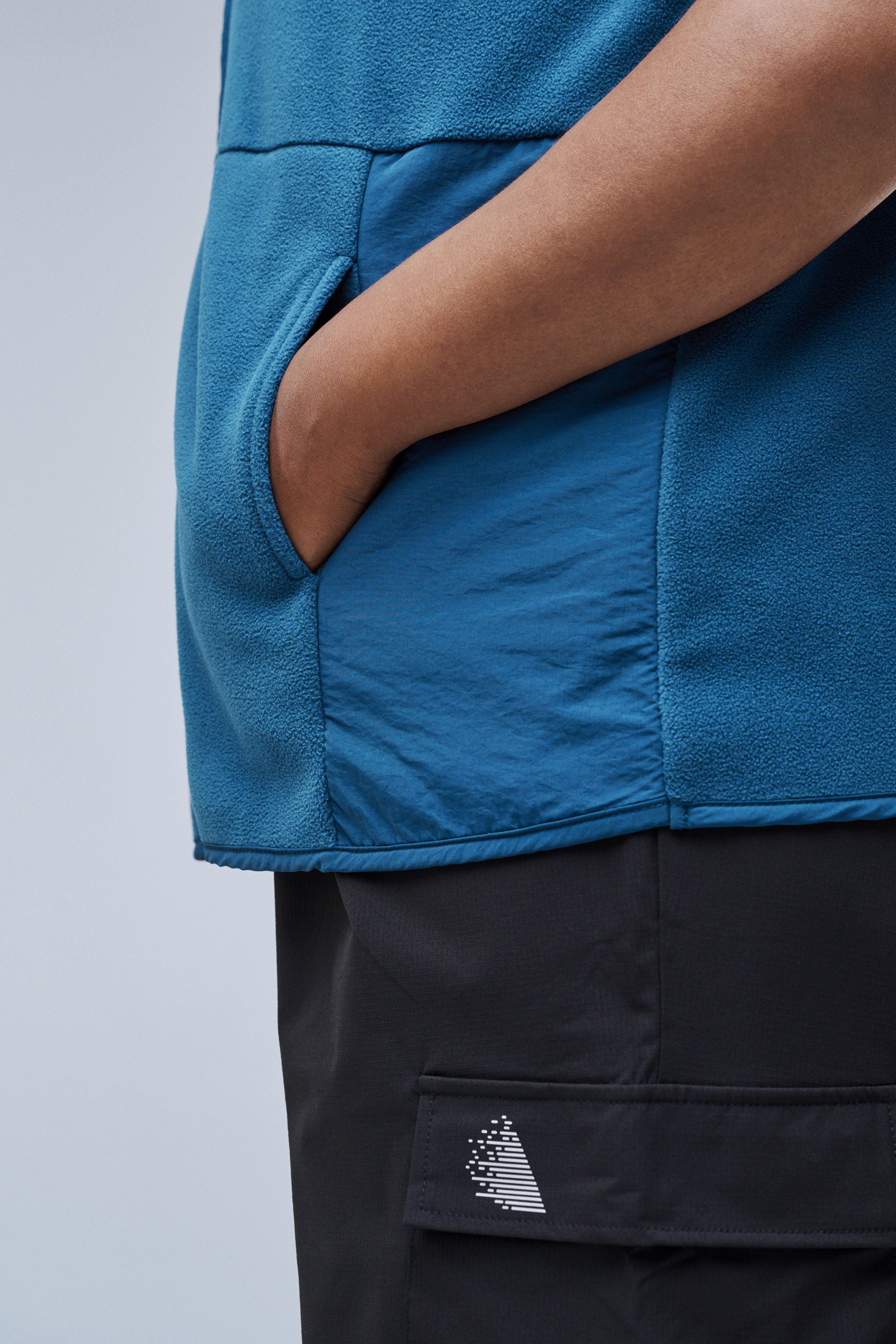 Zizzi Gilet &agrave; col montant, , Model