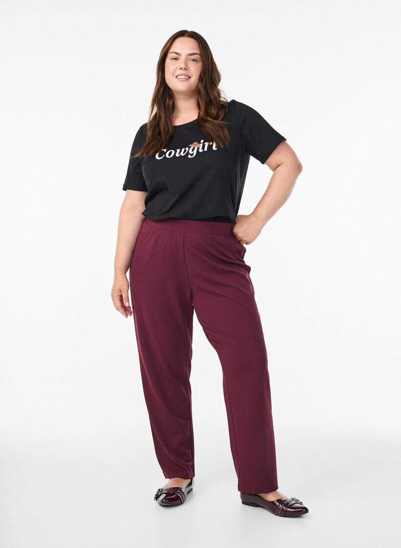 FLASH - T-shirt imprim&eacute;, Noir, Model image number 1