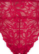 String en dentelle à taille régulière, Rouge, Packshot image number 2