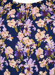 Chemisier manches courtes à fleurs en viscose, Small Flower AOP, Packshot image number 2