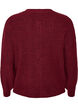 Cardigan en tricot c&ocirc;tel&eacute; avec boutons, Bordeaux, Packshot image number 1