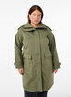 Veste parka imperméable, Vert foncé, Model image number 0