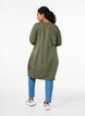 Robe ballon en coton avec poches, Vert, Model image number 2