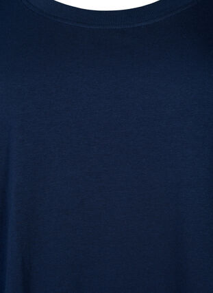Robe de survêtement à manches courtes avec poches, Black Iris, Packshot image number 2