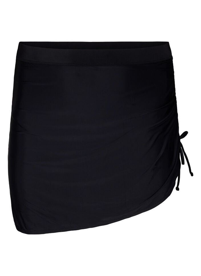 Jupe de bikini avec culotte intégrée, Noir, Packshot image number 0