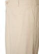 Bermuda taille haute en lin et viscose, Beige, Packshot image number 2