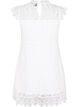 Robe en dentelle sans manches, Bright White, Packshot image number 1