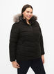 Veste courte &agrave; capuche, Noir, Model image number 0