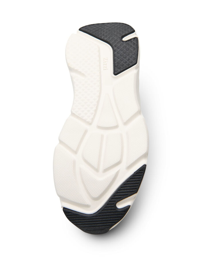 Baskets confortables avec une semelle amortissante, Blanc, Packshot image number 4