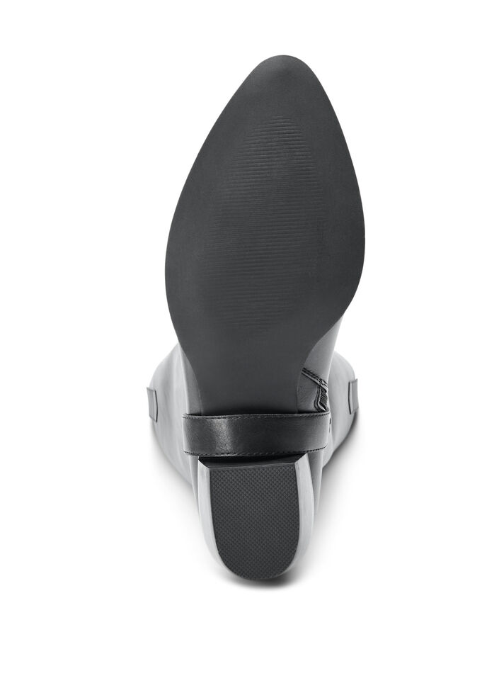 Botte haute avec tige amovible, Noir, Packshot image number 5