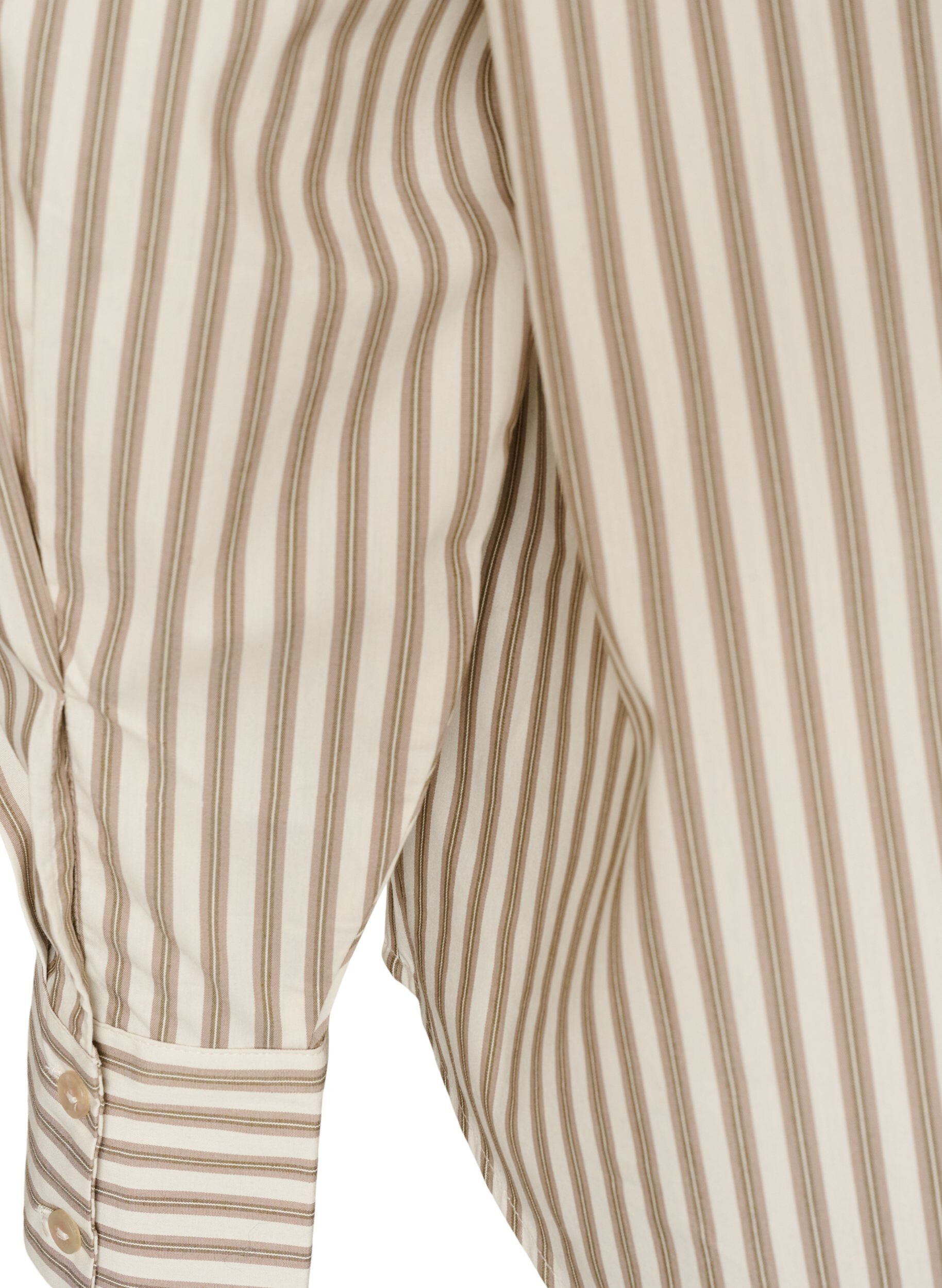 ZizziChemise ray&eacute;e avec lien amovible &agrave; nouer, Beige, Packshot image number 3