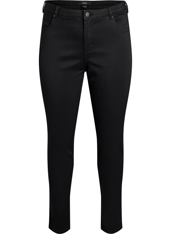  Emily jeans slim fit taille normale, Noir, Packshot image number 0
