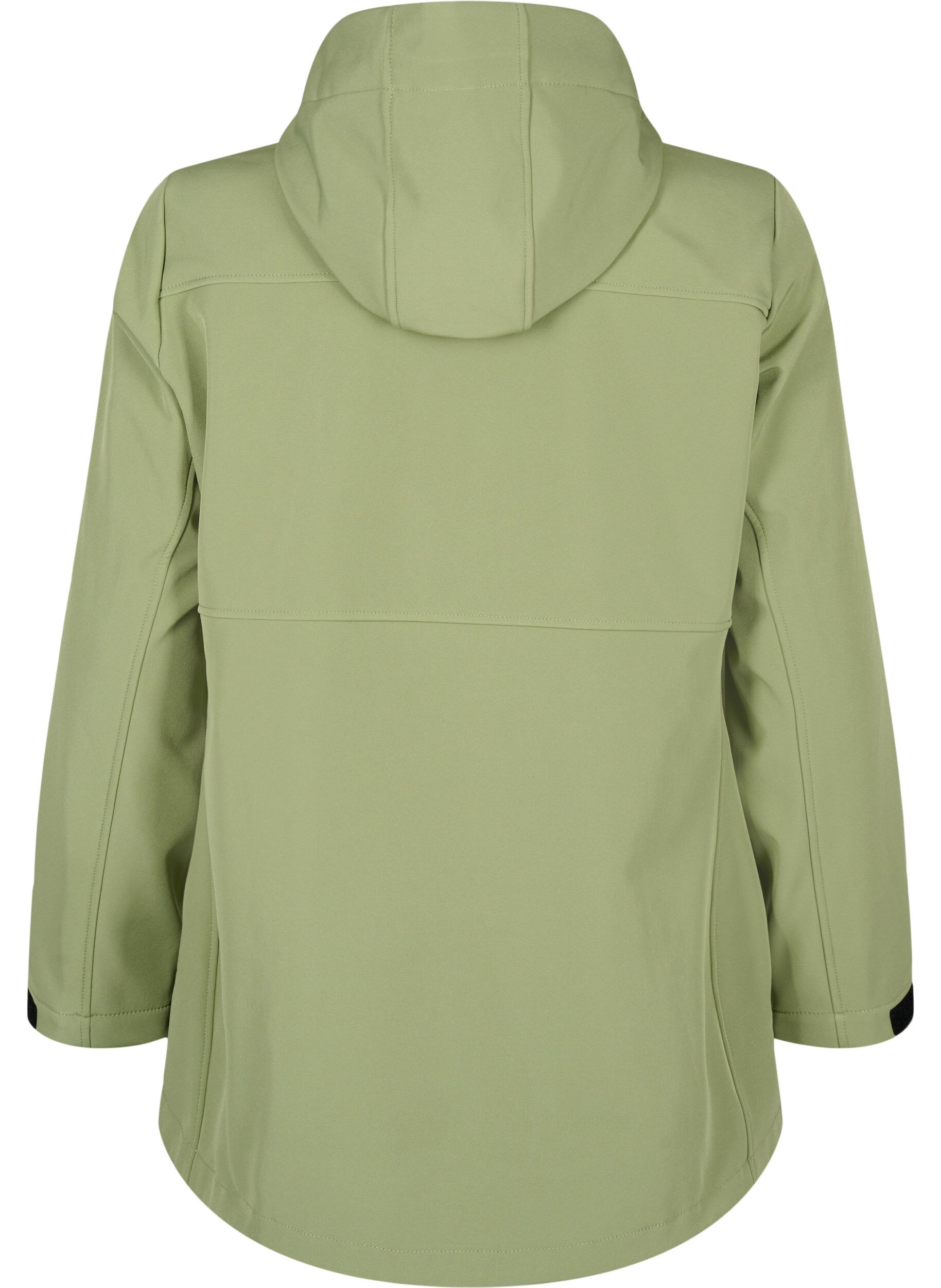 Zizzi  Veste softshell courte avec des poches, Oil Green, Packshot image number 1
