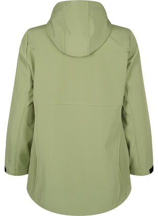  Veste softshell courte avec des poches, Oil Green, Packshot image number 1