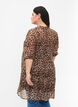 Tunique imprimé léopard et lurex, Leopard AOP, Model image number 1