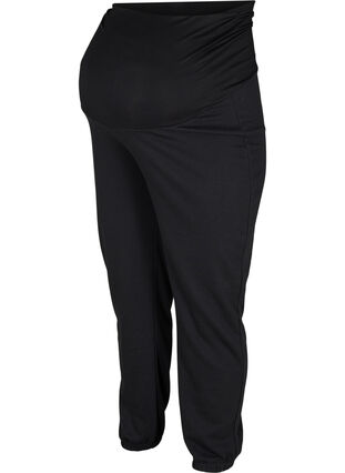 Pantalons de survêtement de grossesse, Black, Packshot image number 0