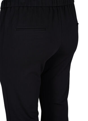 Pantalon évasé, Black, Packshot image number 3