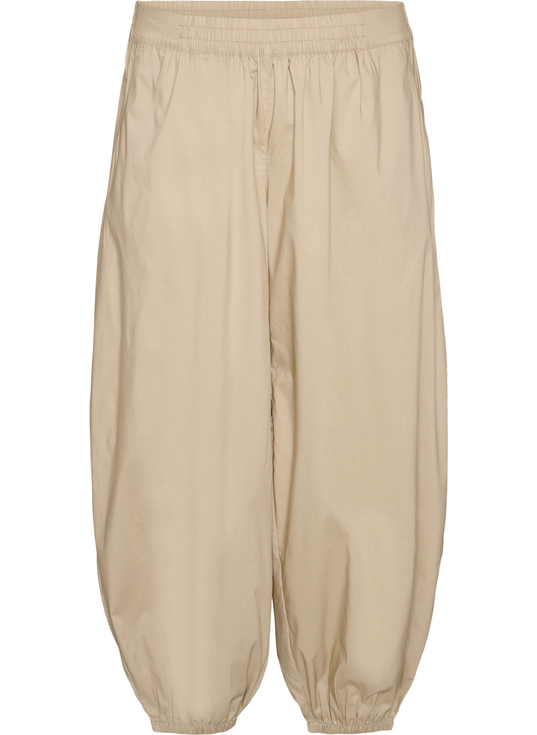 Pantalon ballon avec poches et ceinture &eacute;lastique
