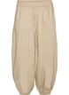 Pantalon ballon avec poches et ceinture &eacute;lastique, Beige, Packshot image number 0