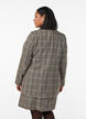 Blazer classique &agrave; carreaux, Gris, Model image number 2