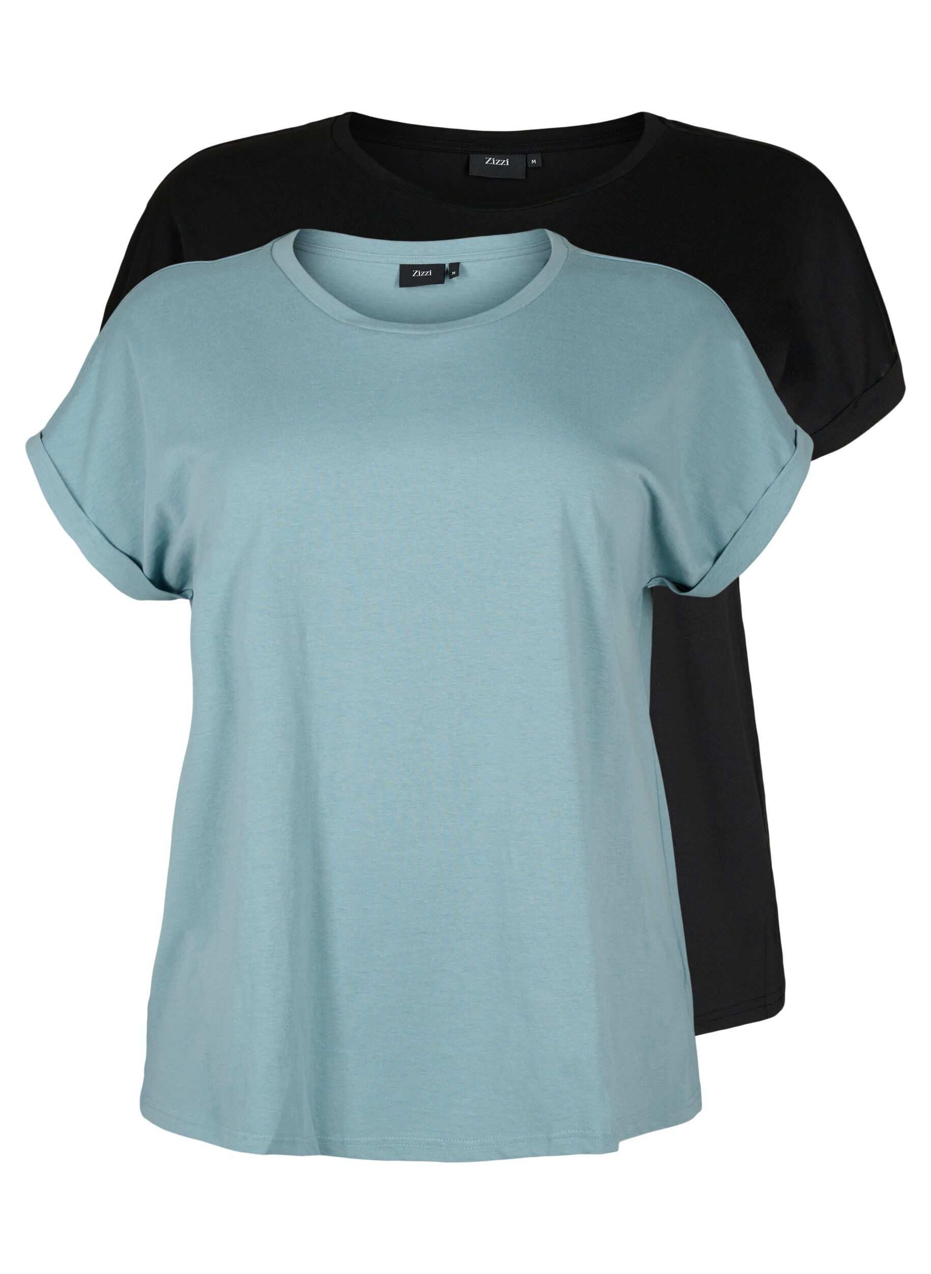2 packs de t-shirts &agrave; manches courtes