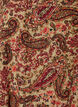 Chemisier en viscose avec imprim&eacute; paisley et encolure carr&eacute;e, Marron, Packshot image number 2