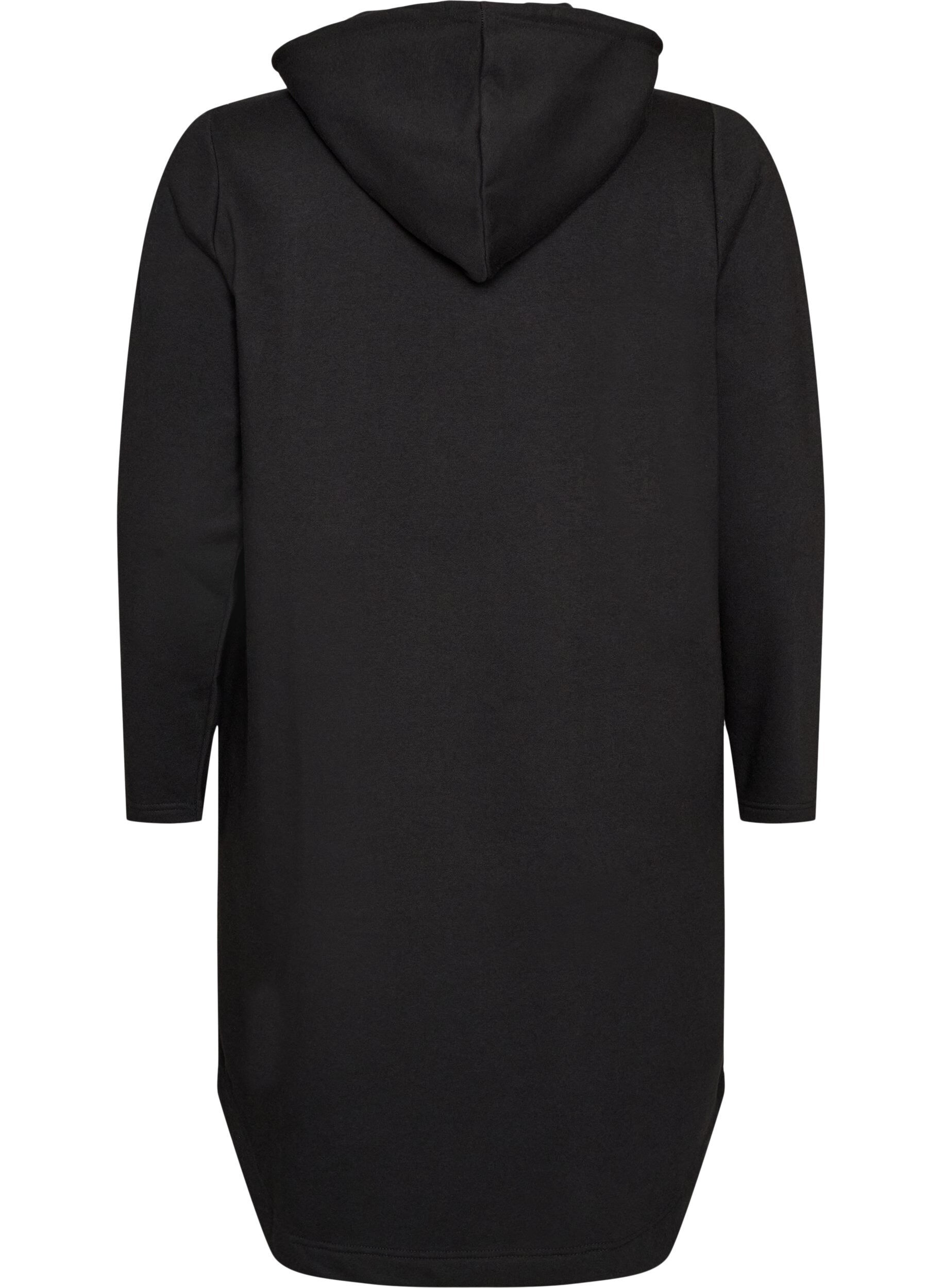 ZizziRobe sweat &agrave; capuche avec poches, Noir, Packshot image number 1
