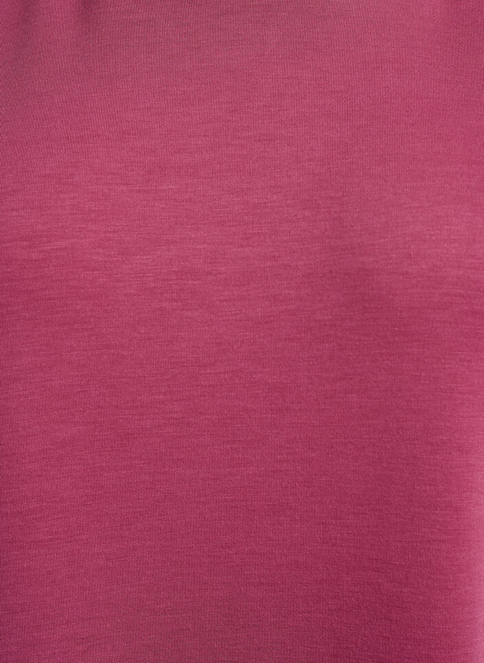 Robe sweat courte &agrave; capuche avec poche kangourou, Rose, Packshot image number 2