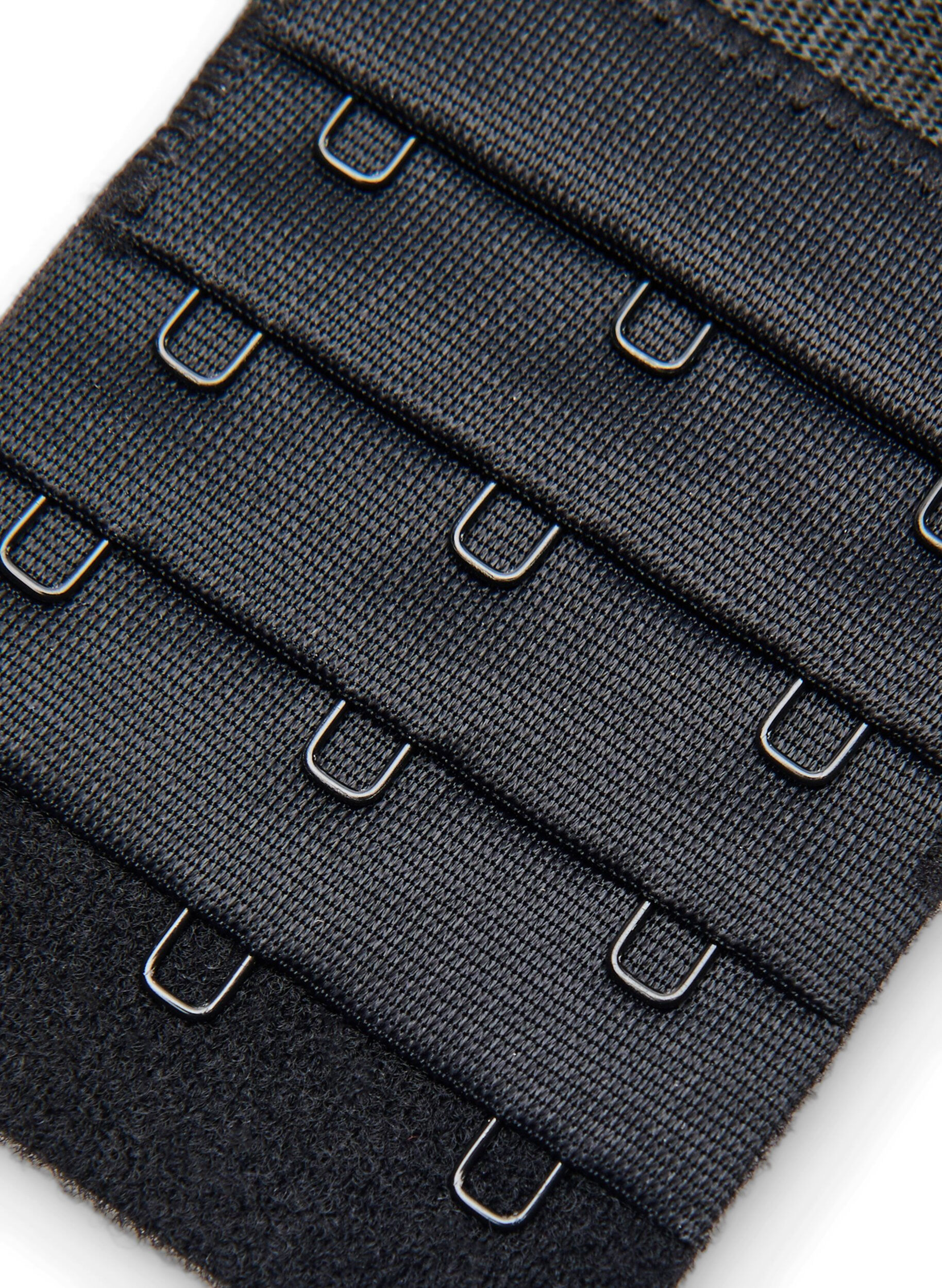 ZizziExtenseur de soutien-gorge comportant trois crochets, Noir, Packshot image number 2