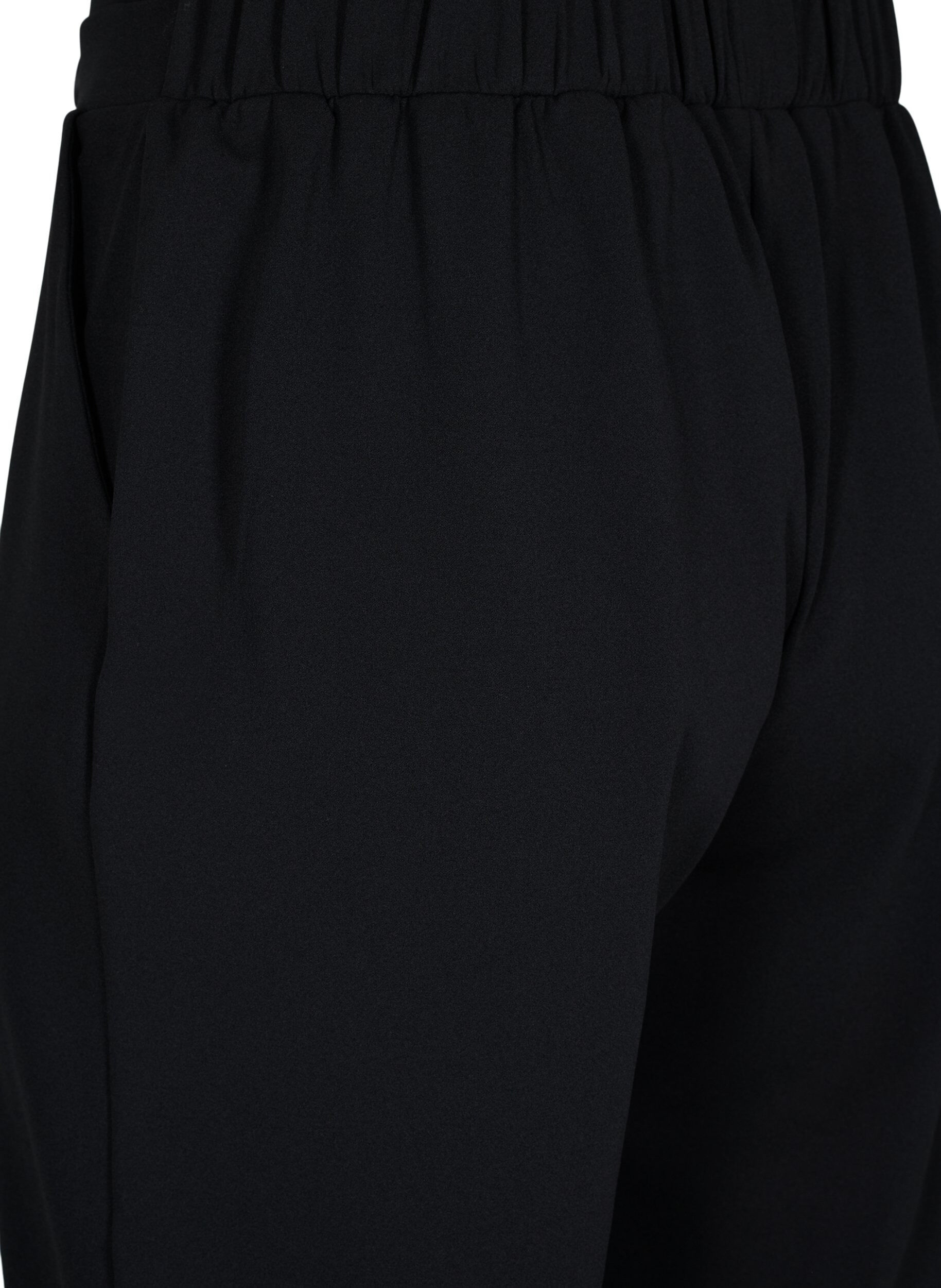 ZizziPantalon 7/8 &agrave; coupe ample, Noir, Packshot image number 3