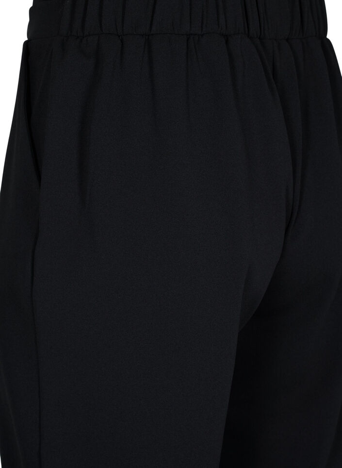 Pantalon 7/8 &agrave; coupe ample, Noir, Packshot image number 3