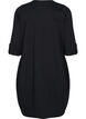 Robe en coton avec coupe ballon, Noir, Packshot image number 1