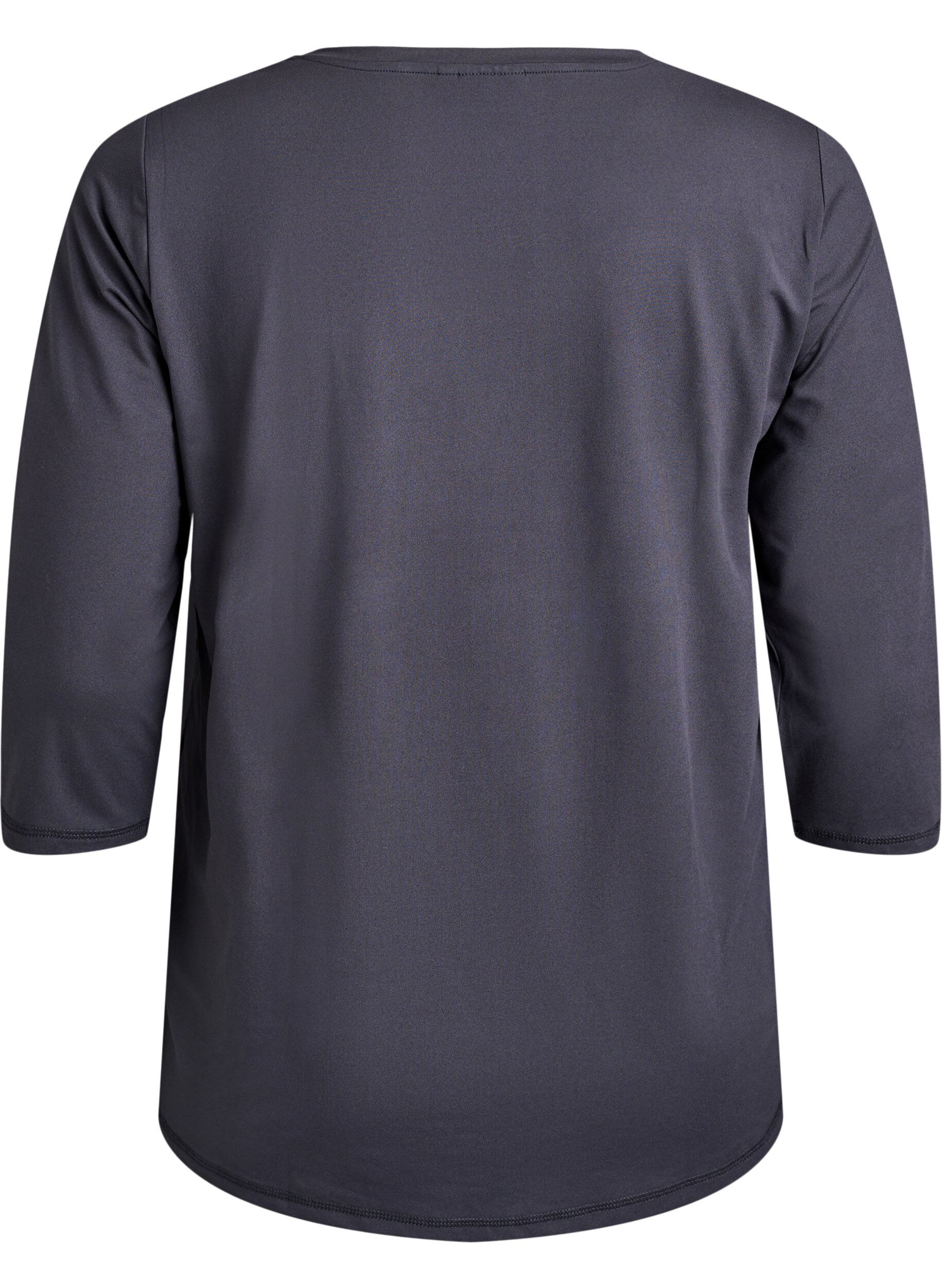 ZizziHaut de sport &agrave; manches 3/4, Gris anthracite, Packshot image number 1