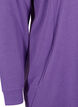 Robe sweat-shirt avec col en V, Deep Lavender, Packshot image number 3