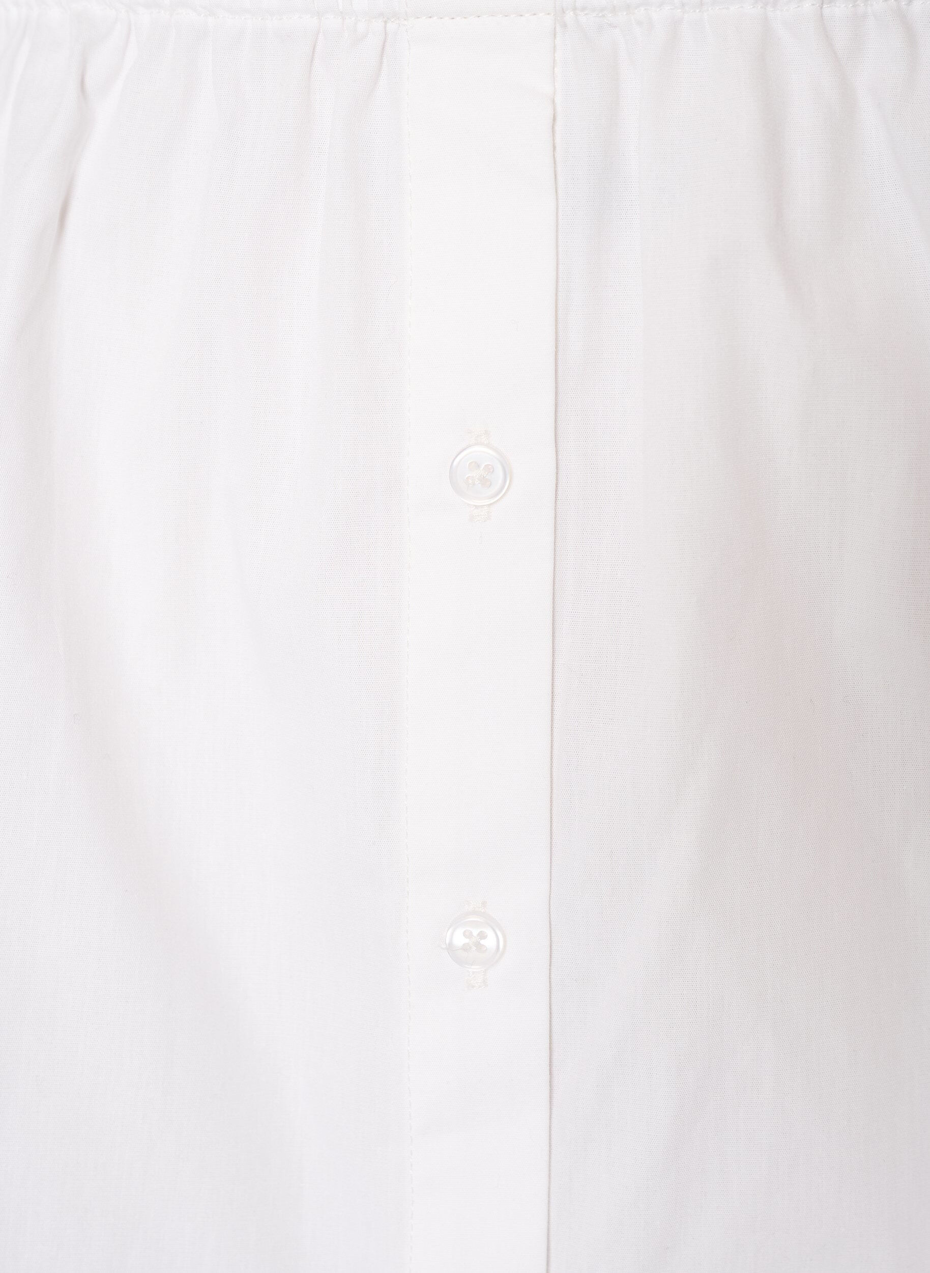 ZizziExtension de chemise en 100% coton, Blanc, Packshot image number 2