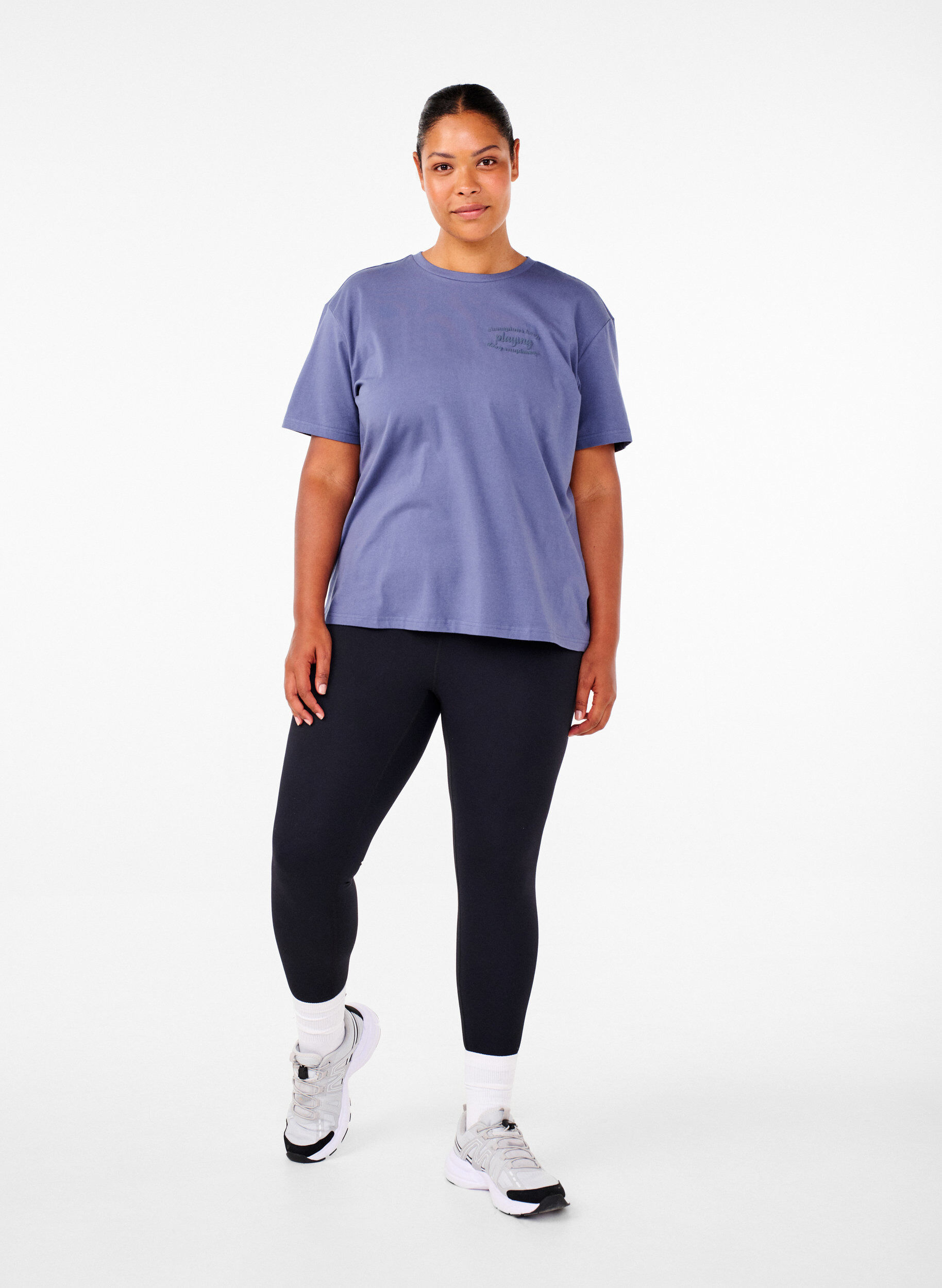 ZizziT-shirt sportif en coton biologique, , Model image number 1