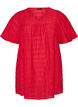 Tunique en lyocell avec manches papillon, Rouge, Packshot image number 0