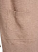 Cardigan long en maille ouvert avec poches, Beige, Packshot image number 3