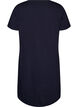 Chemise de nuit en coton biologique et &agrave; col en V, Bleu, Packshot image number 1