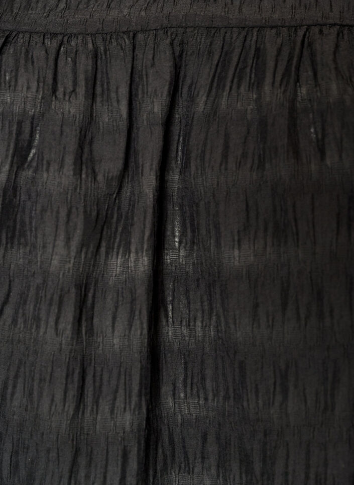 Tunique en lyocell avec manches papillon, Noir, Packshot image number 2