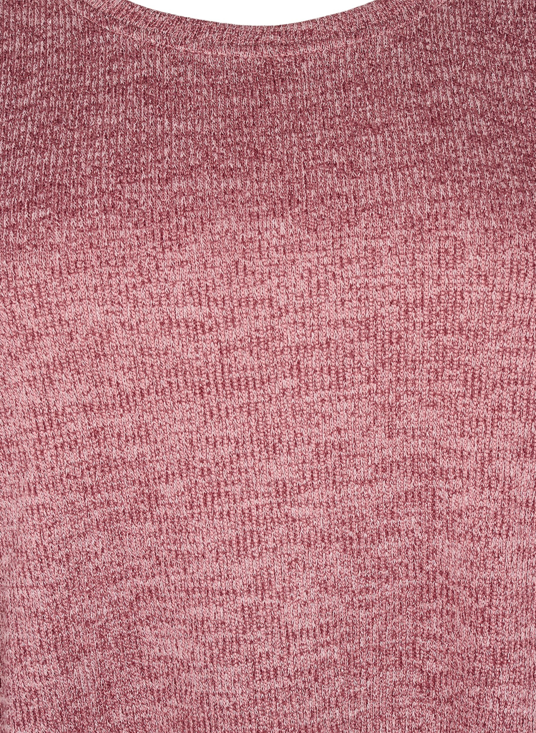 Zizzi FLASH - Chemisier en jersey &agrave; manches longues, Rose poudr&eacute;e, Packshot image number 2