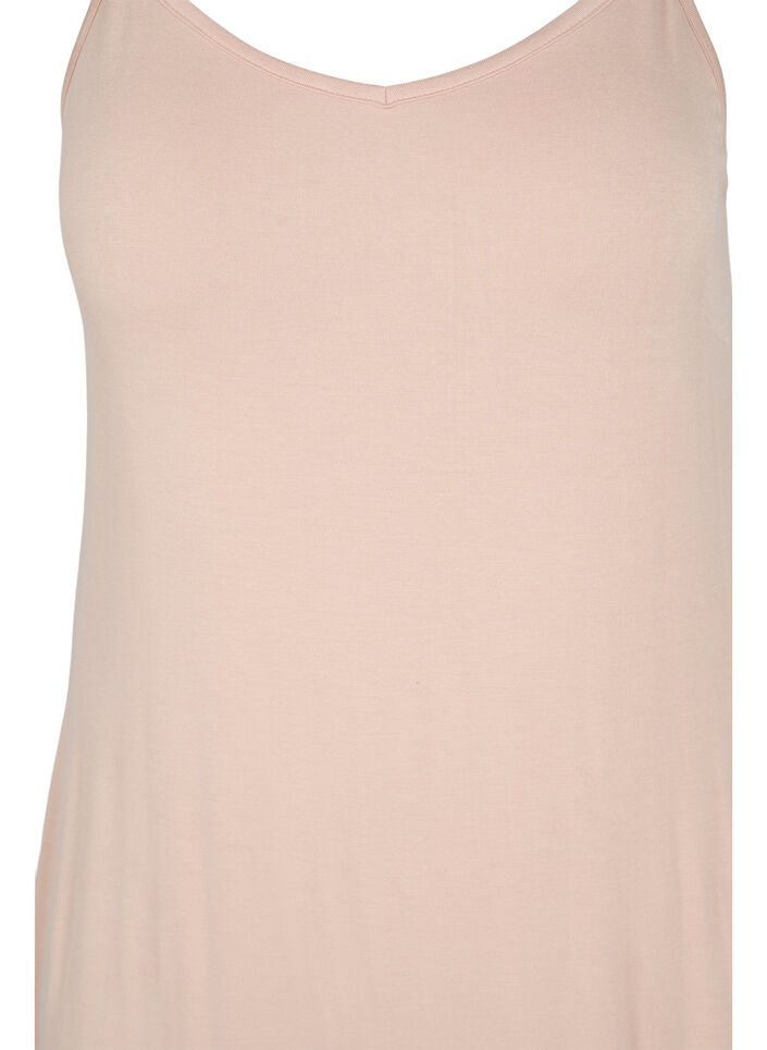 Dessous de robe en viscose uni, Vanille, Packshot image number 2