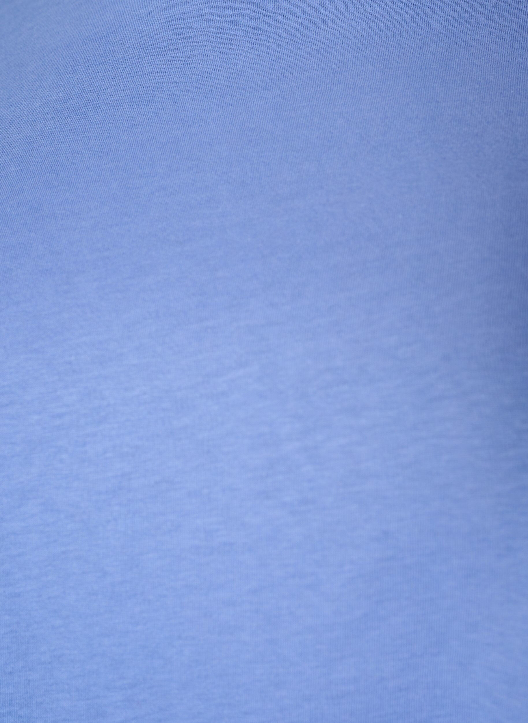 ZizziT-shirt avec ourlet asym&eacute;trique en dentelle, Mauve, Packshot image number 2