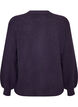 Cardigan en maille douce avec boutons dor&eacute;s, Violet, Packshot image number 1