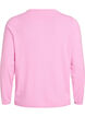 Cardigan &agrave; boutons ronds, Rose, Packshot image number 1